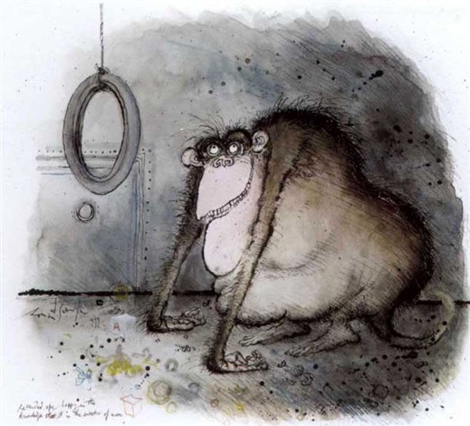 ronald-searle-retarded-ape-happy-in-the-knowledge-that-it-is-the-ancestor-of-man.jpg