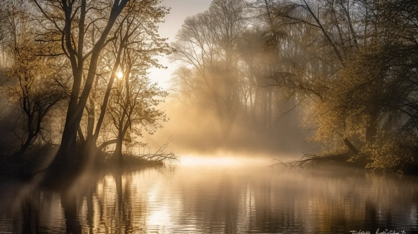 2702_Sunrays_breaking_through_mist_among_trees_river_in__51d8208f-b61c-423d-9fac-f25d566f3b49-1.webp